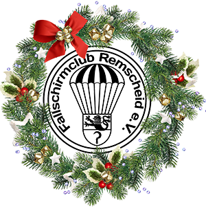 Frohe Weihnachten vom Fallschirmclub Remscheid